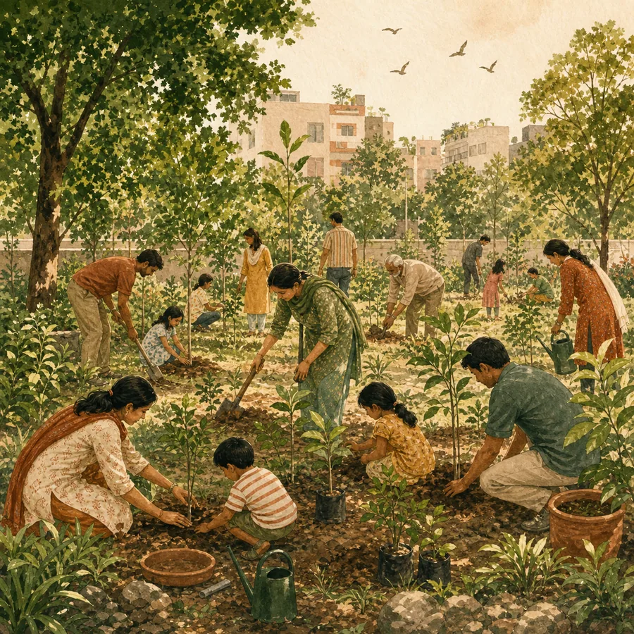 Every individual plays a role in healing the earth